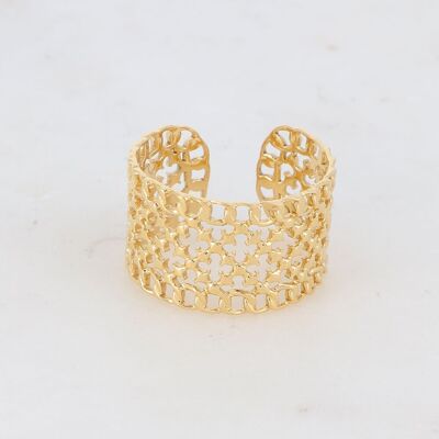 Wide ring - openwork patterns