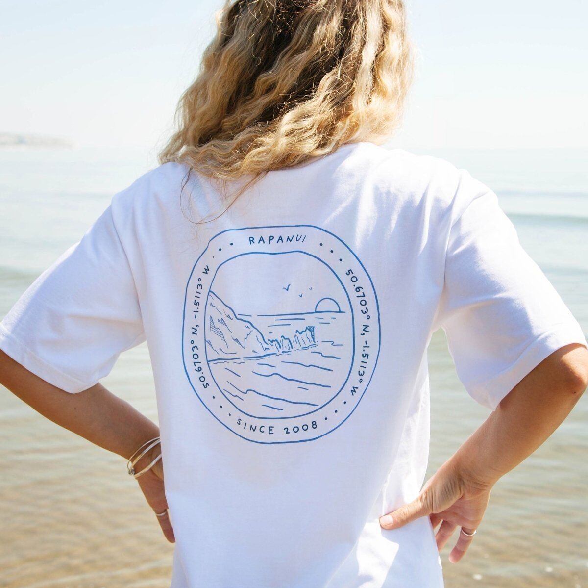 Damen Across The Solent Oversize-T-Shirt