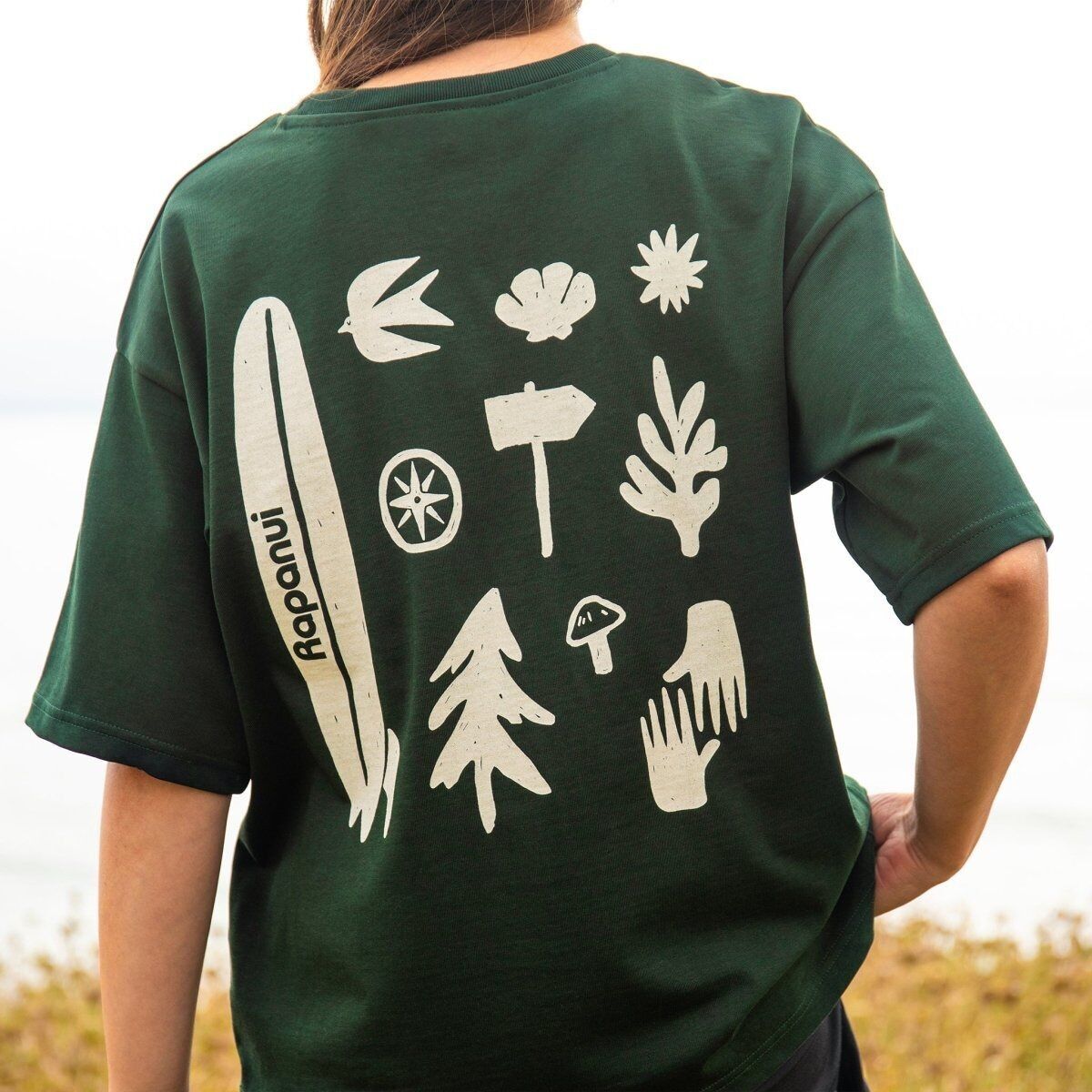 Damen Explore More Oversize-T-Shirt