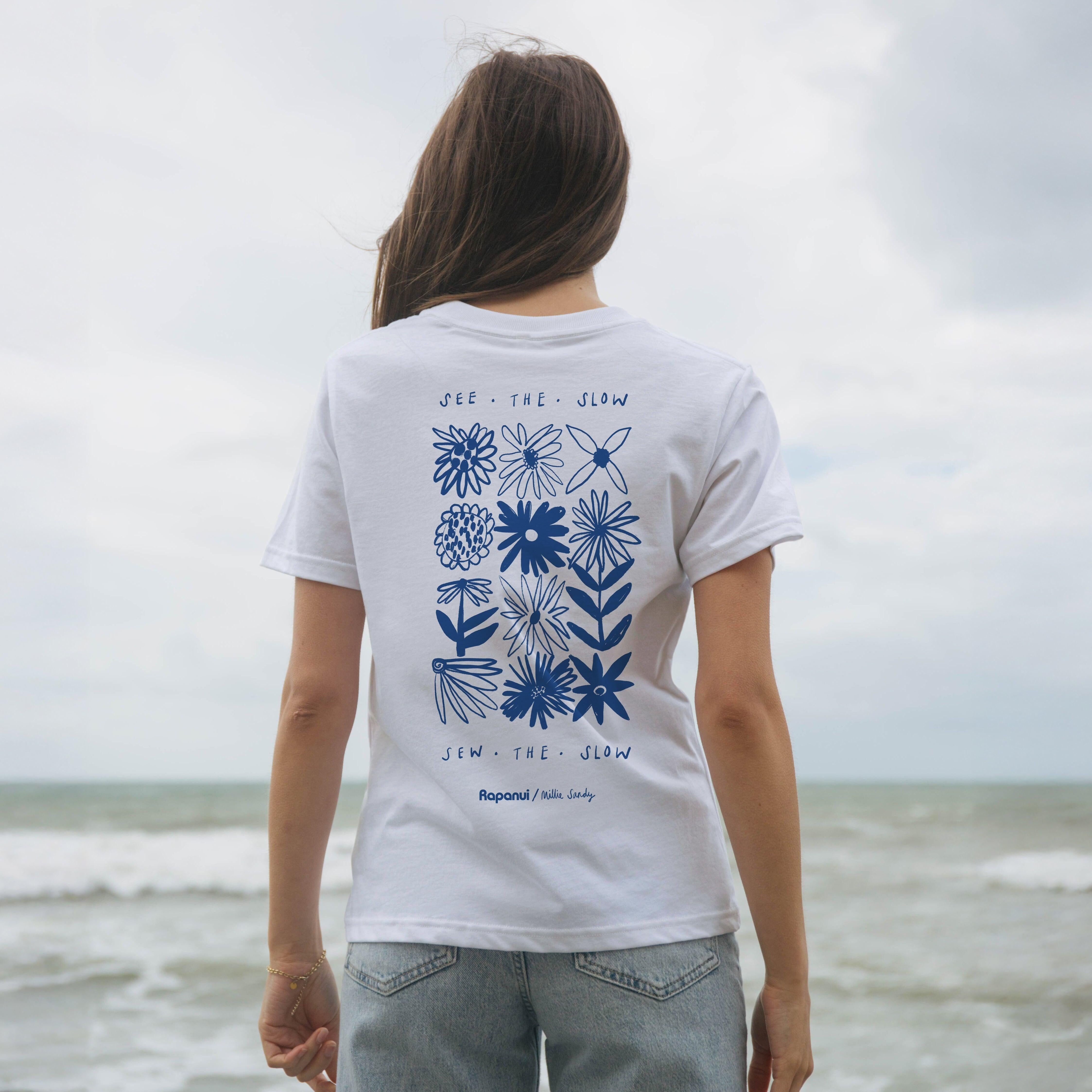 Maglietta da donna "Sew The Slow"