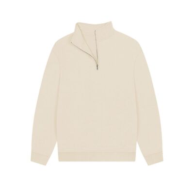 Sweat-shirt zippé 1/4 pour femme