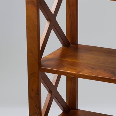 Table d'appoint en bois avec rangement