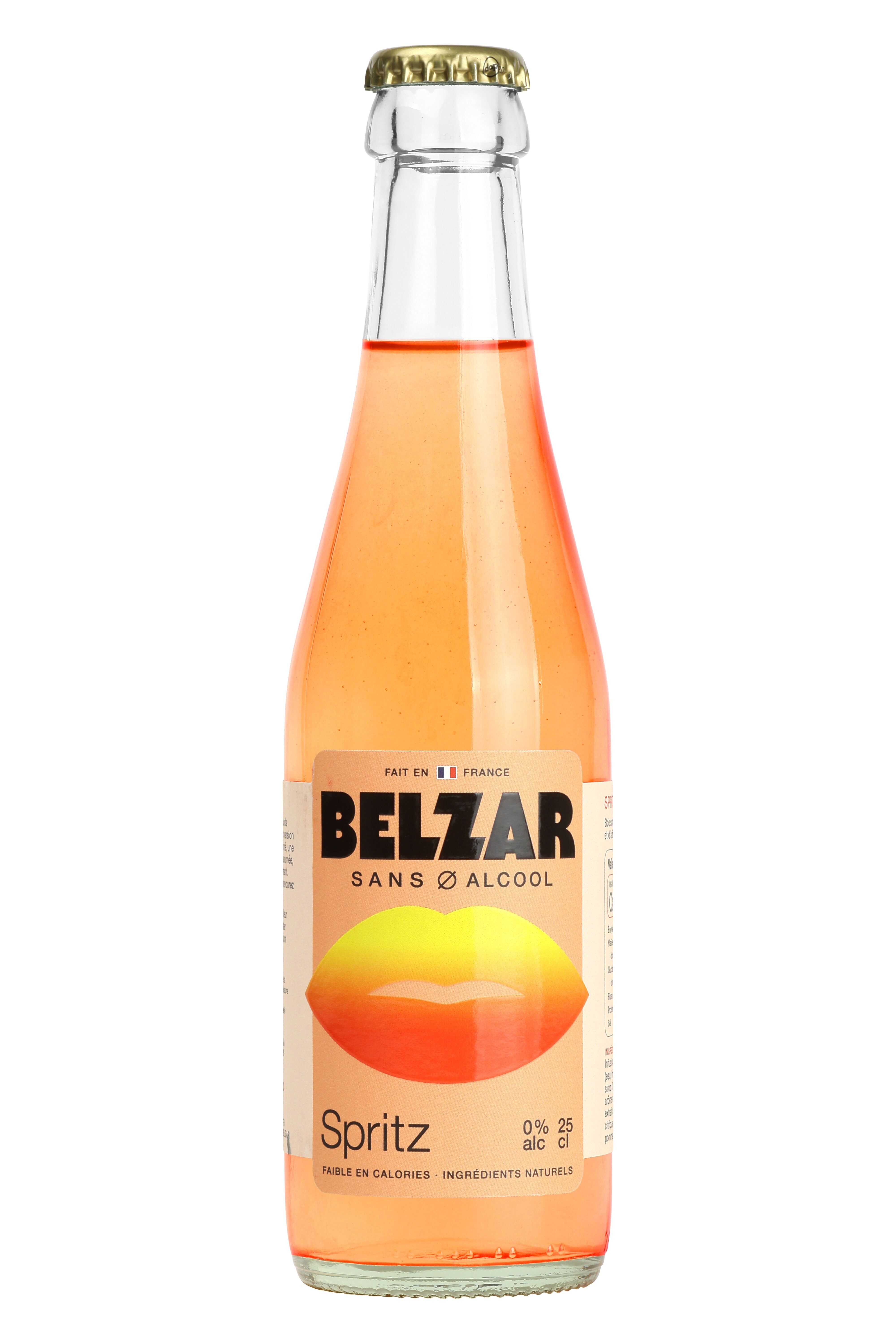 Cocktail sans alcool Spritz 0% (25cl) - Idéal pour l'apéritif