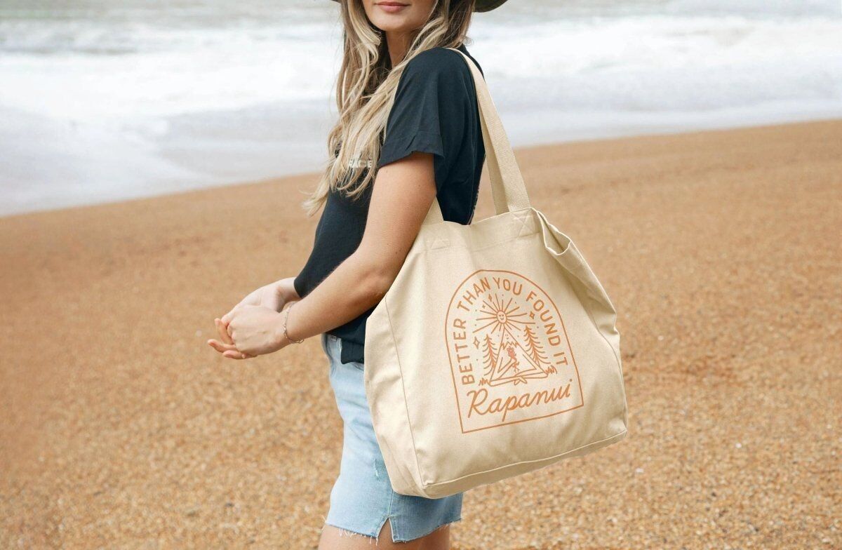 Borsa grande "Meglio di quanto l'hai trovato"