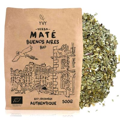 Maté Buenos Aires Biologico - Ricarica ecologica 500g