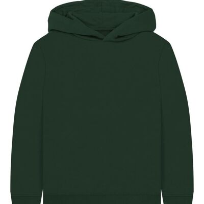 Sweat à capuche vert pour enfants