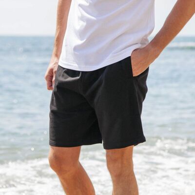 Pantaloncini in jersey di cotone biologico da uomo