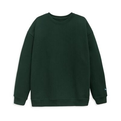 Sweat-shirt oversize à dos bouclé pour homme