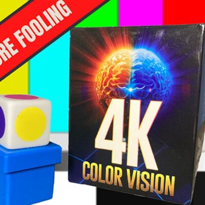 Caja de visión en color 4K