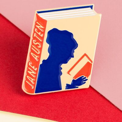 Pin de esmalte de Jane Austen
