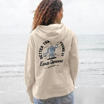 Felpa con cappuccio Earth Approved da donna