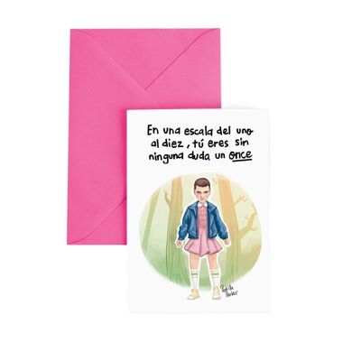 Greeting Card Scale of One to Ten