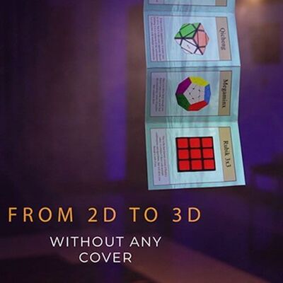 Publicidad 3D del Cubo de Rubik