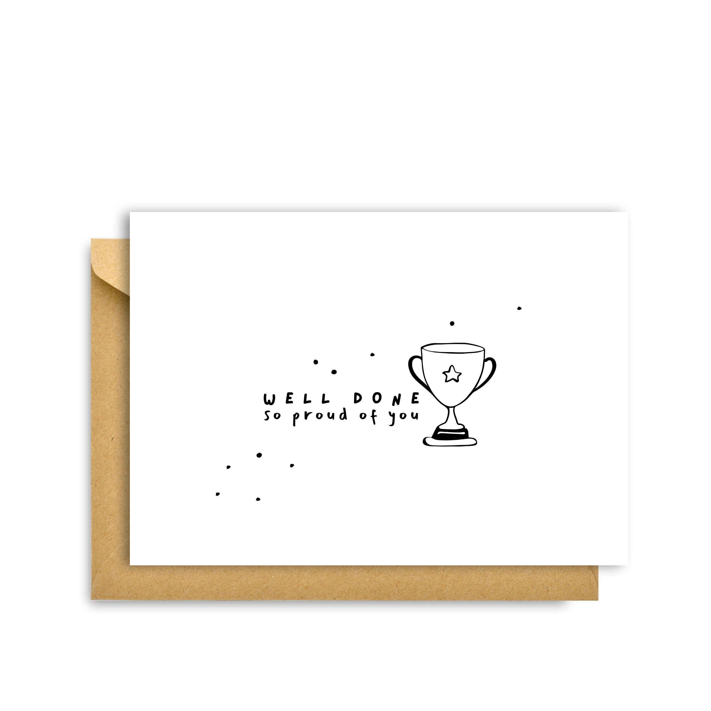 BIGLIETTI COMPLIMENTI, COSÌ ORGOGLIOSI DI TE, Hygge Cards C6 Biglietto d'auguri - Semplicità e intimità scandinave per gli amanti del minimalismo, della natura e dei piaceri semplici