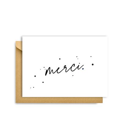 MERCI CARD, Hygge Cards C6 Greeting Card – Scandinavian Simplicity & Cosiness for Lovers of Minimalism, Nature & Simple Pleasures