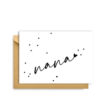 NANA CARD, Hygge Cards C6 Greeting Card – Scandinavian Simplicity & Cosiness for Lovers of Minimalism, Nature & Simple Pleasures