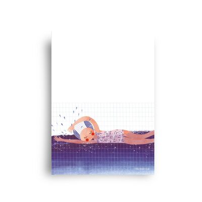 postal 'déjate llevar'