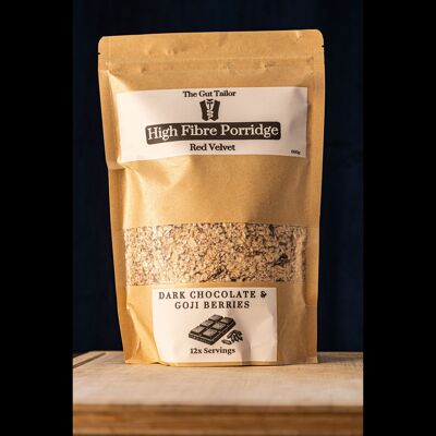 Porridge Red Velvet riche en fibres (600 g)