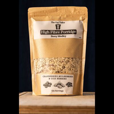 Porridge riche en fibres aux baies (600 g)