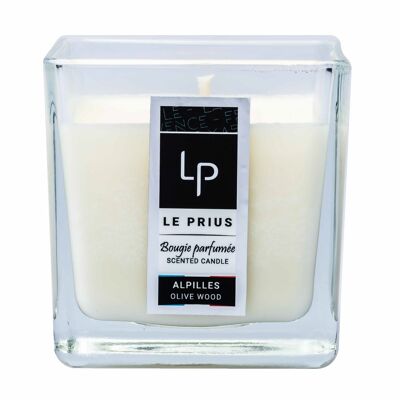 Alpilles scented candle with olive wood Le Prius