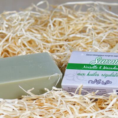 N&P soap with regulating oils