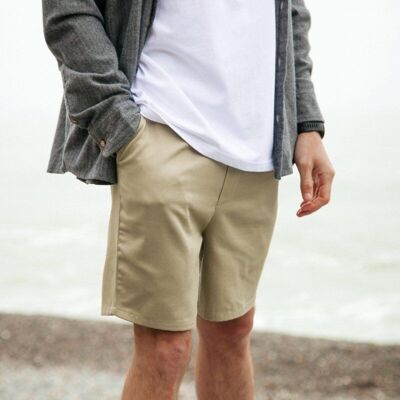 Short en sergé pour homme
