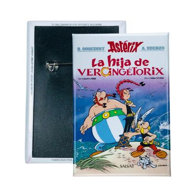 Chapa © 38 - Astérix - La Hija de Vercingétorix - Portada Comic - Español - A#238
