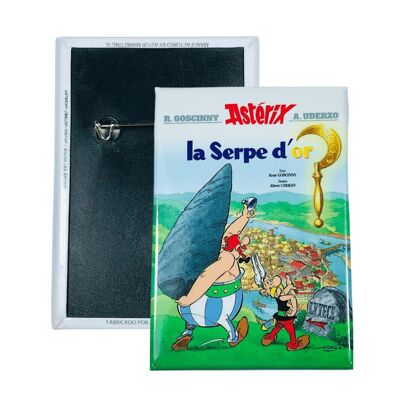 Badge © 2 - Asterix - La Serpe D’or - Comic Cover – French - A#162