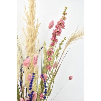 Bouquet de fleurs séchées - Blanc - 70 cm - Fleurs Naturelles 2