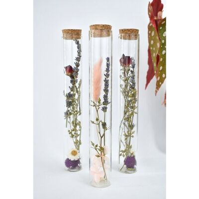 Dried flower tubes - 20 cm