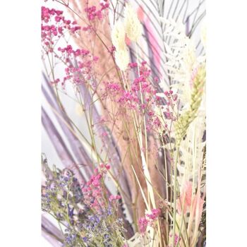 Bouquet de fleurs séchées - Pastel - 75 cm - Fleurs Naturelles 3