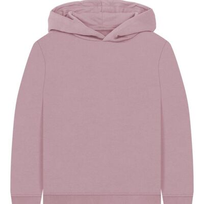 Sweat à capuche mauve pour enfants