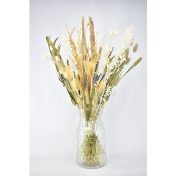 Bouquet de fleurs séchées - Naturels - 60 cm 1