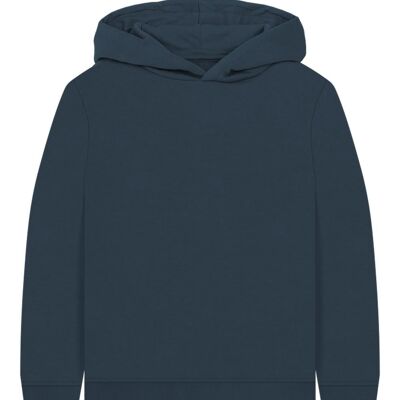 Sweat à capuche bleu marine pour enfant