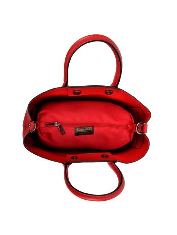 Sac Isabella Rhea-Top Handle_ROSSO 1382 4