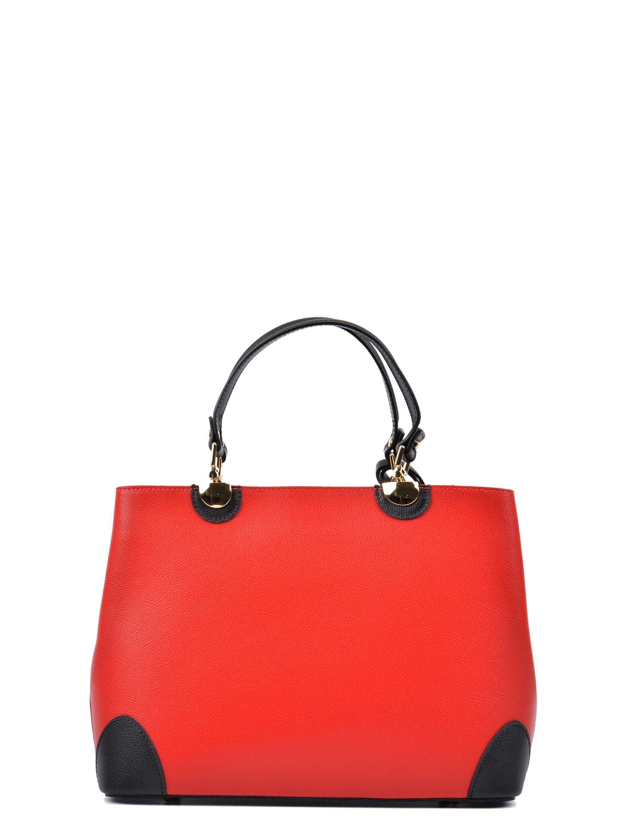 Isabella Borsa Rhea-Top Handle_NERO ROSSO 462