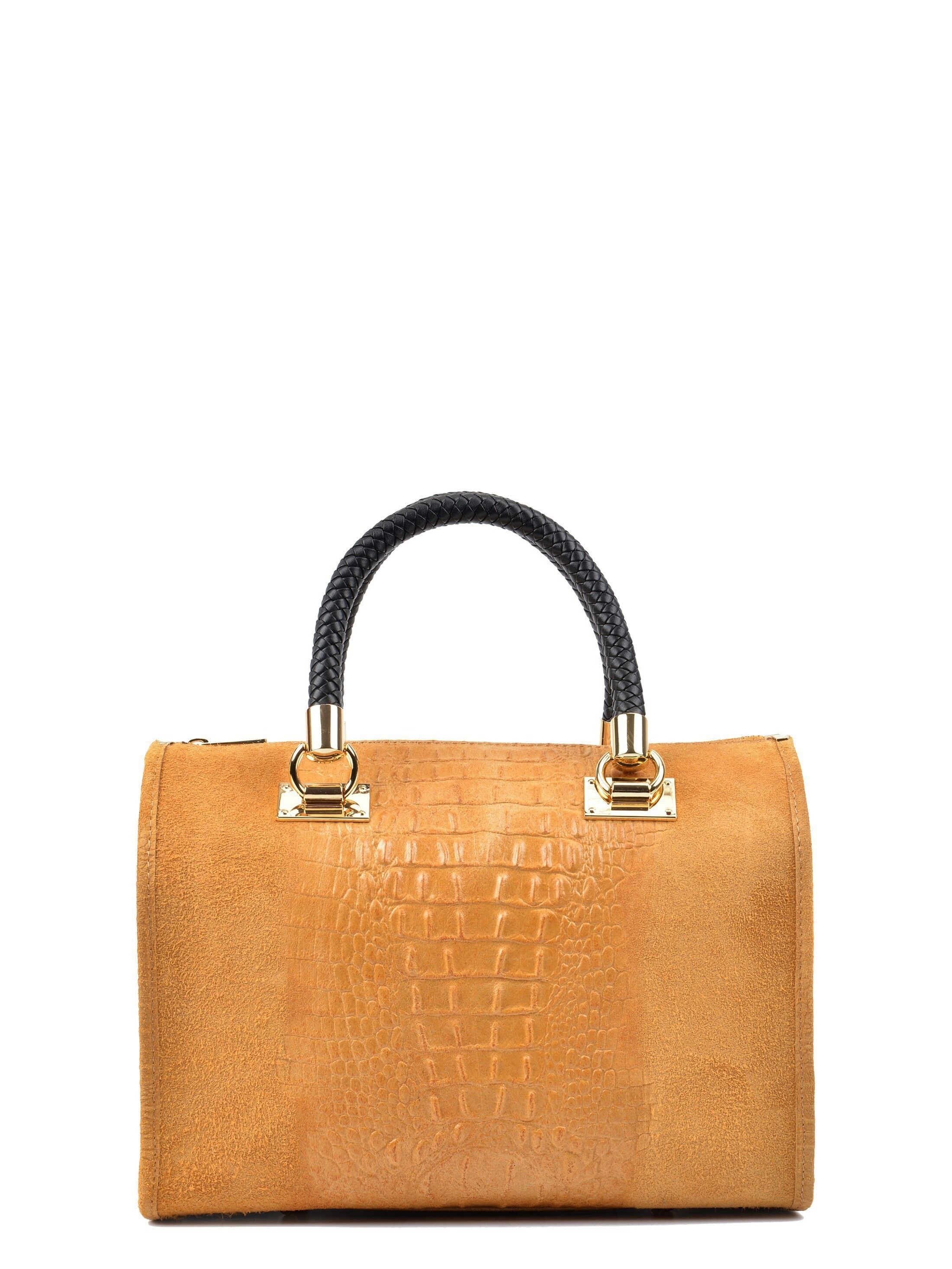 Isabella Borsa Rhea-Top Handle_COGNAC 822