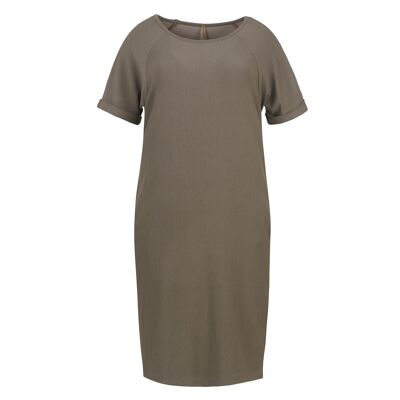 Robe à manches courtes et poches Olive Punto di Roma