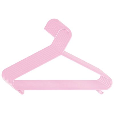 Set di 8 grucce rosa