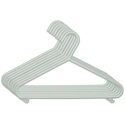 Set di 8 grucce color menta
