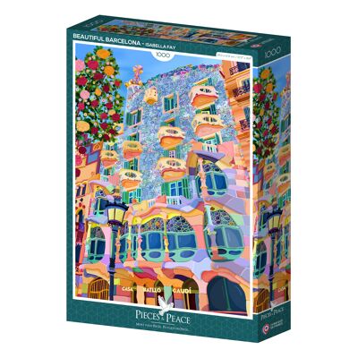 1000 piece puzzle - Beautiful Barcelona