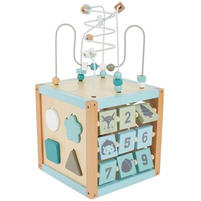 Cubo di motricità animali della foresta XXL FSC®