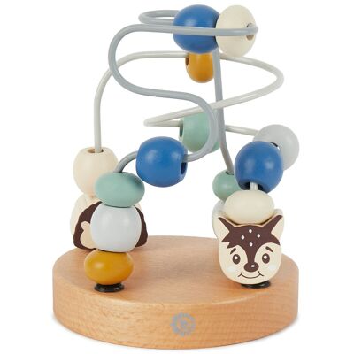 Mini motor skills loop forest animals blue
