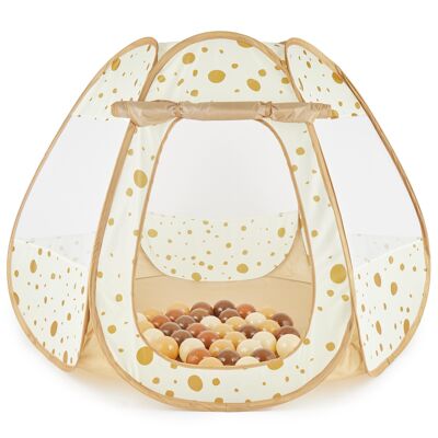 Pop-up play tent and ball pit Dots with 50 balls