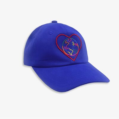 Gorra infantil bordada en algodón orgánico