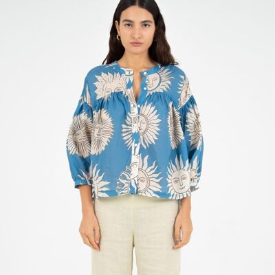 Blouse estampée Sol