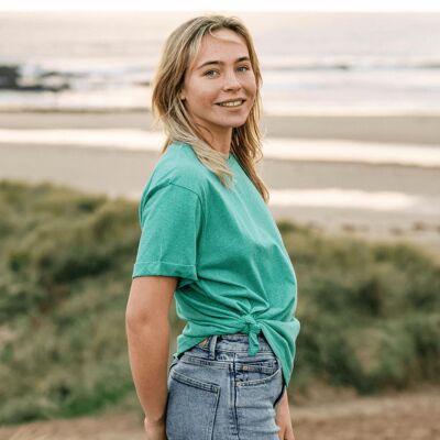 T-shirt recyclé pour femme