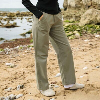 Pantaloni in twill da donna
