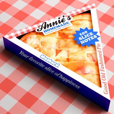 Apple pie sticky notes