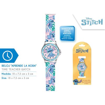 Reloj analógico Stitch